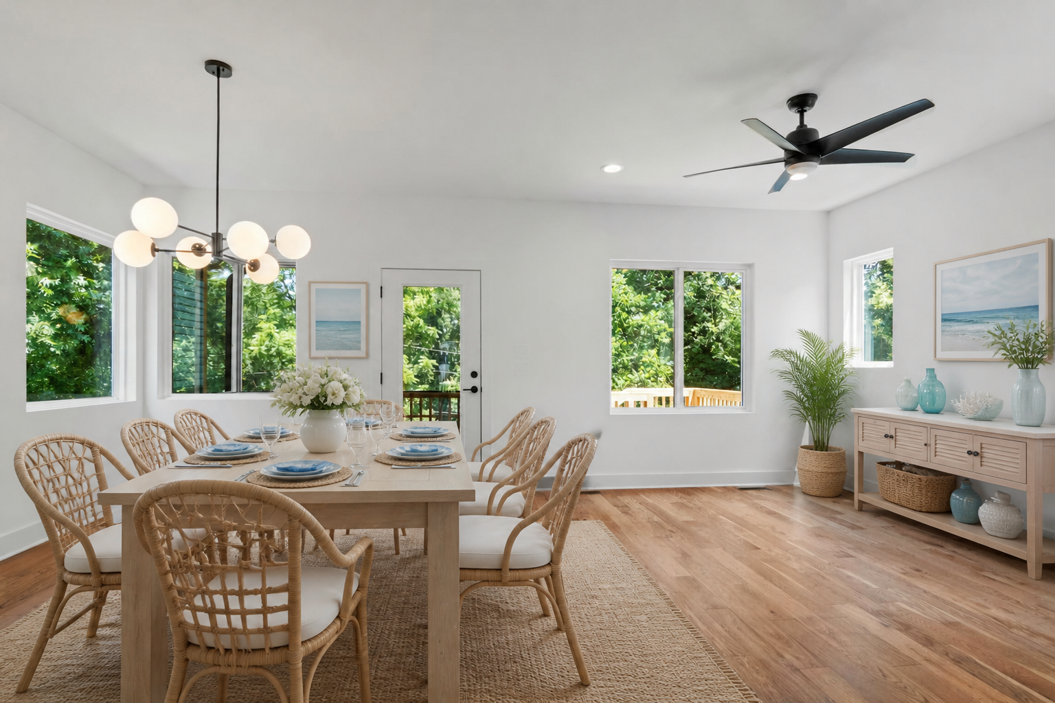 Dining Room after staging